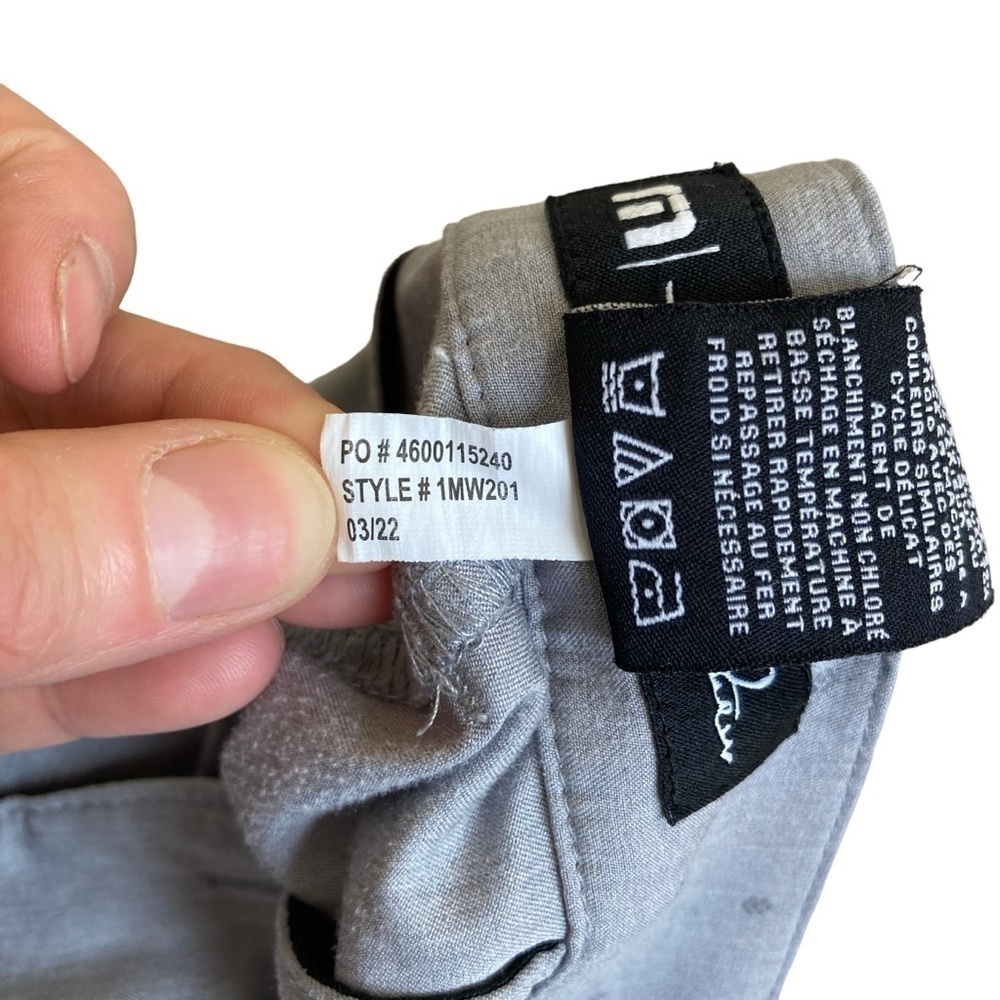 Travis Mathew ‘Barnacle’ Hybrid Shorts in Grey Heather Sleet Golf 9” Sz L - Picture 16 of 16